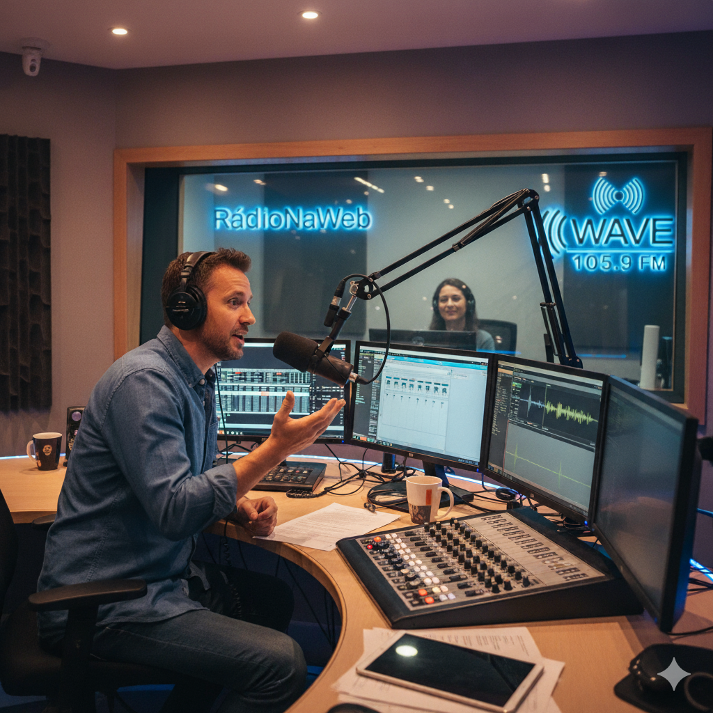 Estúdio de Rádio